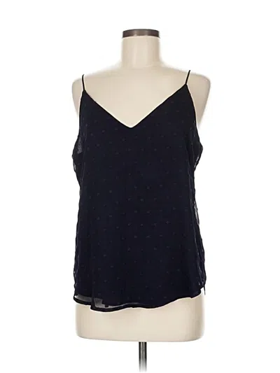 Pre-owned Express Sleeveless Blouse In Black