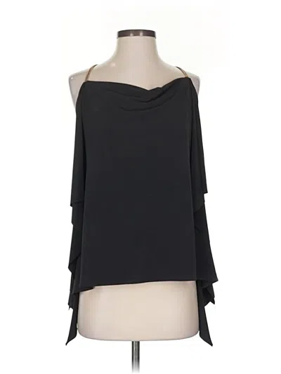 Pre-owned Express Sleeveless Blouse In Black