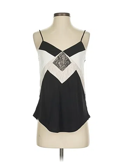 Pre-owned Express Sleeveless Blouse In Black