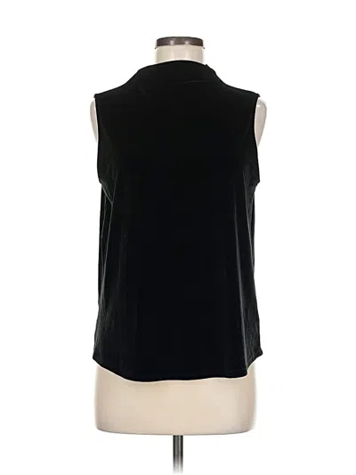 Pre-owned Express Sleeveless Blouse In Black