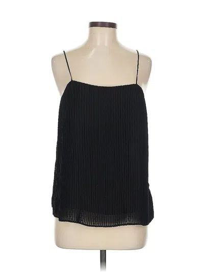 Pre-owned Express Sleeveless Blouse In Black