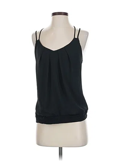 Pre-owned Express Sleeveless Blouse In Black