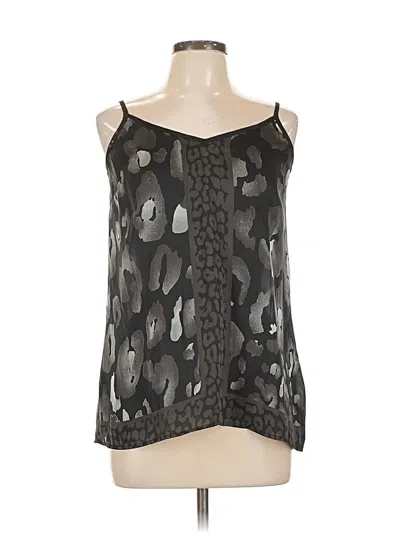 Pre-owned Express Sleeveless Blouse In Black
