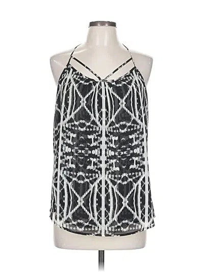 Pre-owned Express Sleeveless Blouse In Black