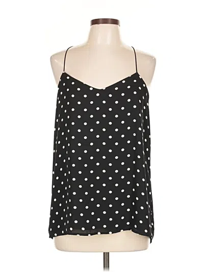 Pre-owned Express Sleeveless Blouse In Black
