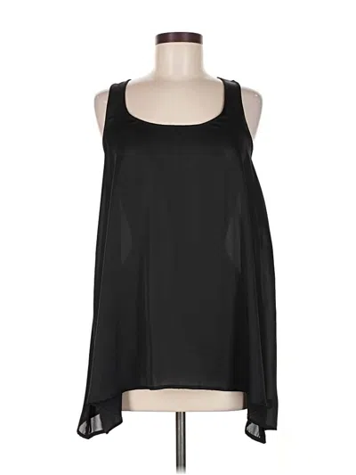 Pre-owned Express Sleeveless Blouse In Black