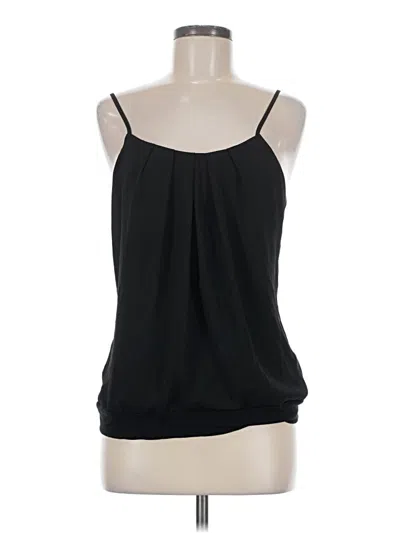 Pre-owned Express Sleeveless Blouse In Black