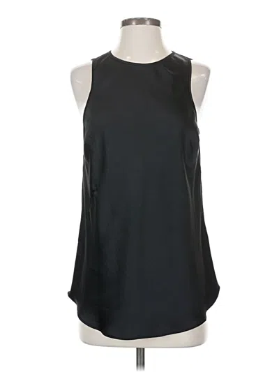 Pre-owned Express Sleeveless Blouse In Black