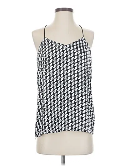 Pre-owned Express Sleeveless Blouse In Black