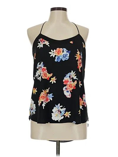 Pre-owned Express Sleeveless Blouse In Black