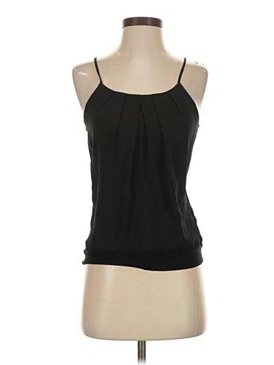 Pre-owned Express Sleeveless Blouse In Black