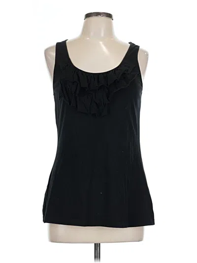 Pre-owned Express Sleeveless Blouse In Black