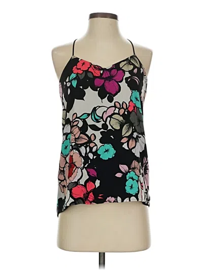 Pre-owned Express Sleeveless Blouse In Black