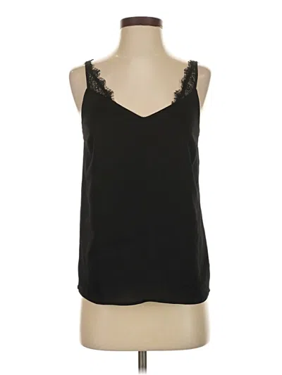 Pre-owned Express Sleeveless Blouse In Black