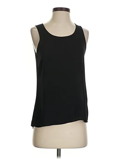 Pre-owned Express Sleeveless Blouse In Black