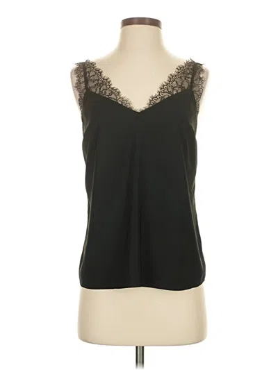 Pre-owned Express Sleeveless Blouse In Black