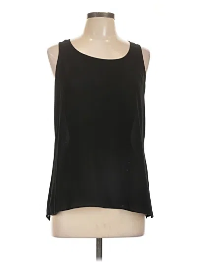 Pre-owned Express Sleeveless Blouse In Black