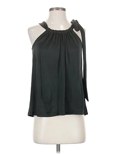 Pre-owned Express Sleeveless Blouse In Black
