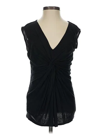 Pre-owned Express Sleeveless Blouse In Black