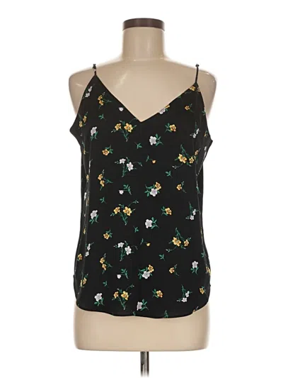 Pre-owned Express Sleeveless Blouse In Black