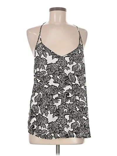 Pre-owned Express Sleeveless Blouse In Black