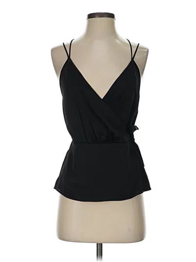 Pre-owned Express Sleeveless Blouse In Black