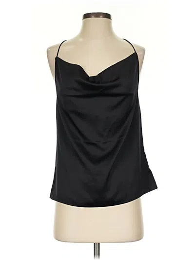 Pre-owned Express Sleeveless Blouse In Black
