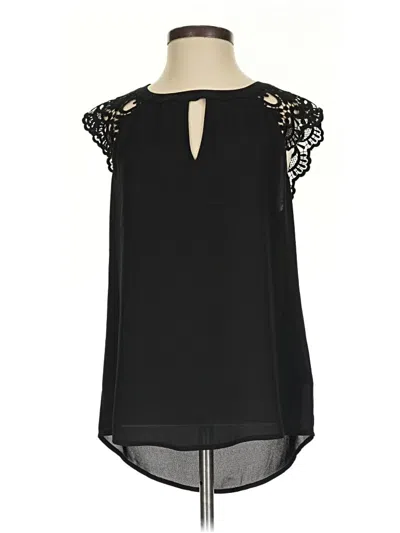 Express Sleeveless Blouse In Black