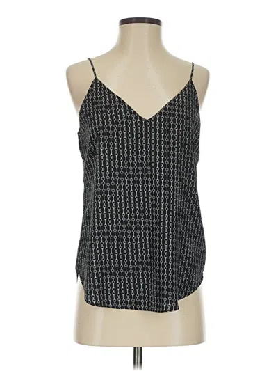 Pre-owned Express Sleeveless Blouse In Black