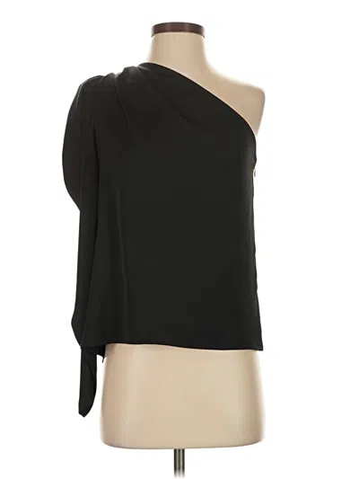 Pre-owned Express Sleeveless Blouse In Black