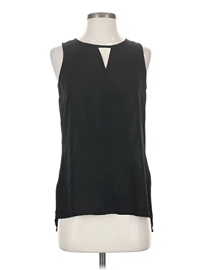Pre-owned Express Sleeveless Blouse In Black