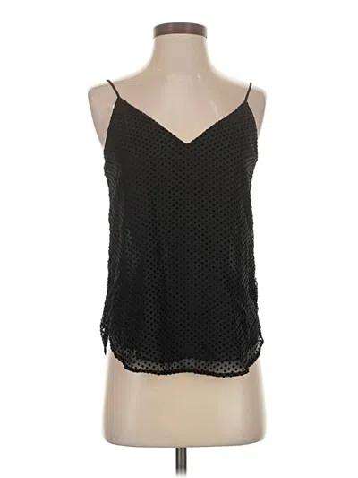 Pre-owned Express Sleeveless Blouse In Black