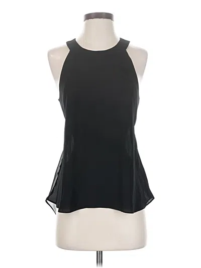 Pre-owned Express Sleeveless Blouse In Black