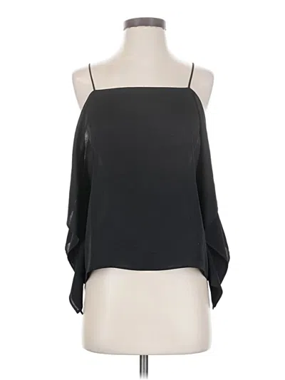 Pre-owned Express Sleeveless Blouse In Black
