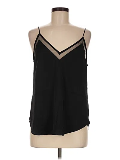 Pre-owned Express Sleeveless Blouse In Black