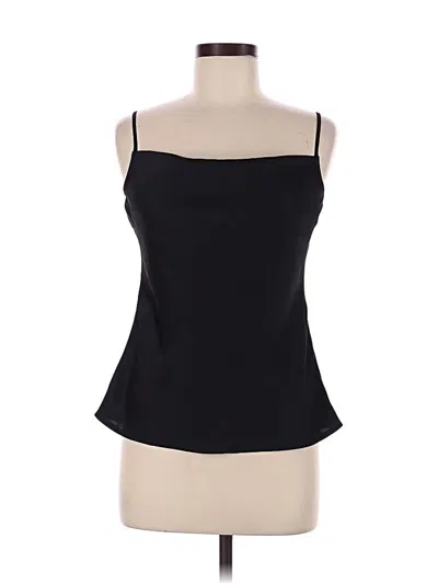 Pre-owned Express Sleeveless Blouse In Black