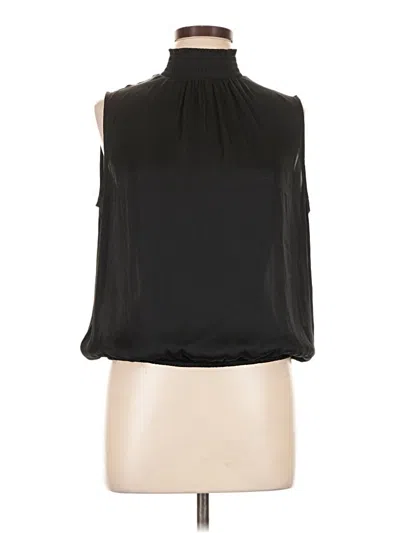 Pre-owned Express Sleeveless Blouse In Black