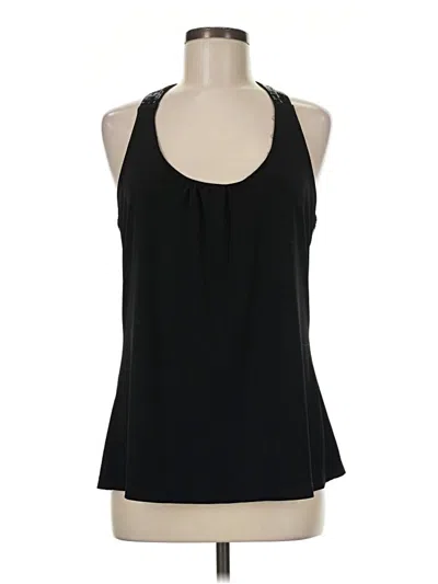 Pre-owned Express Sleeveless Blouse In Black