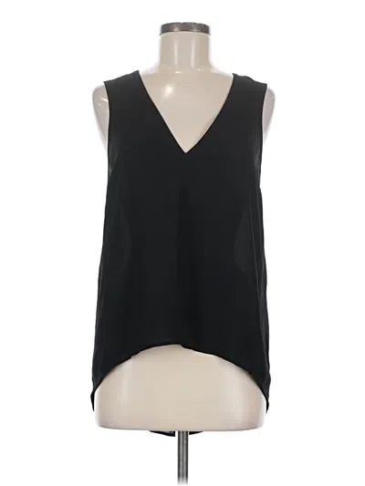 Pre-owned Express Sleeveless Blouse In Black