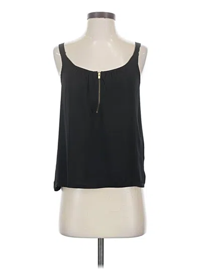 Pre-owned Express Sleeveless Blouse In Black