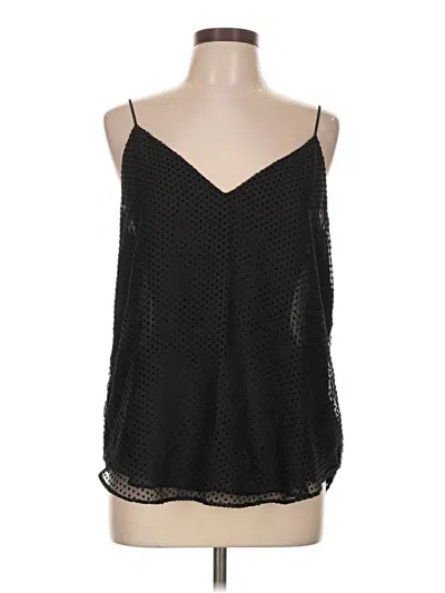 Pre-owned Express Sleeveless Blouse In Black