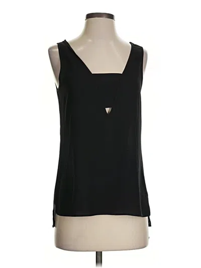 Pre-owned Express Sleeveless Blouse In Black