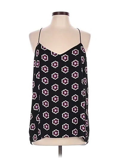 Pre-owned Express Sleeveless Blouse In Black