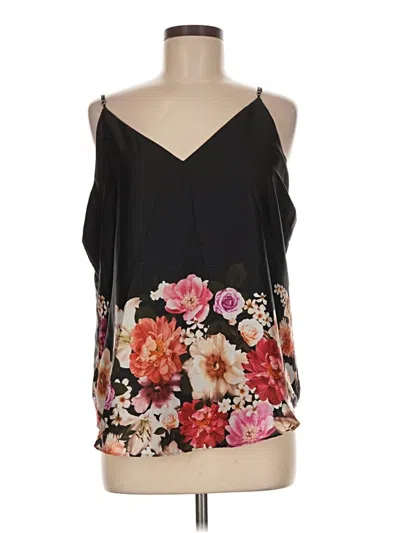 Pre-owned Express Sleeveless Blouse In Black