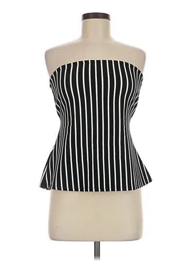 Pre-owned Express Sleeveless Blouse In Black