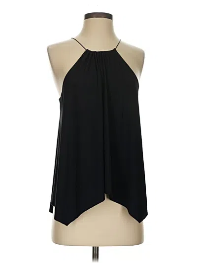 Pre-owned Express Sleeveless Blouse In Black