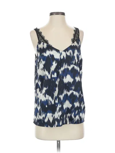 Express Sleeveless Blouse In Blue