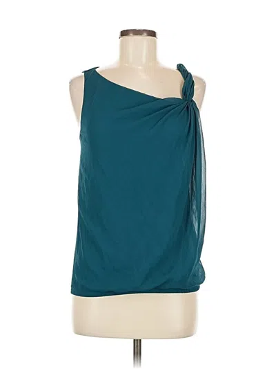 Pre-owned Express Sleeveless Blouse In Blue