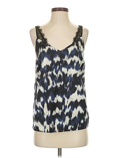 Pre-owned Express Sleeveless Blouse In Blue