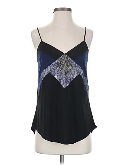 Pre-owned Express Sleeveless Blouse In Blue
